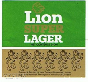lion breweries - super lager