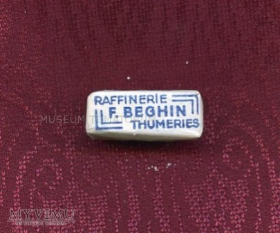 Cukier w kostkach - Francja - Rafineria F. Beghin