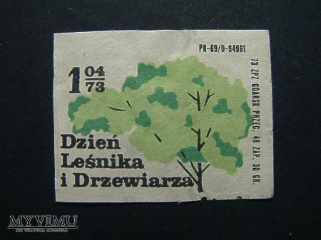 Etykieta - Dzień Leśnika i Drzewiarza