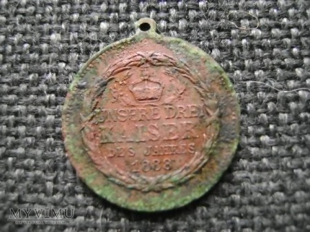 medal pruski okolicznościowy
