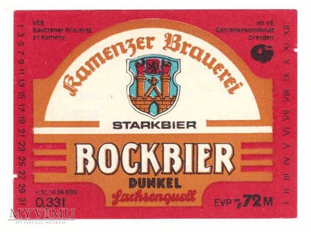 Kamenz Bockbier Starkbier