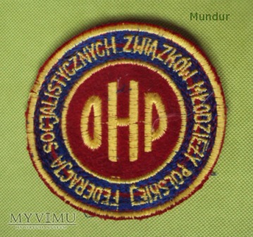 Emblemat FSZMP OCHOTNICZE HUFCE PRACY