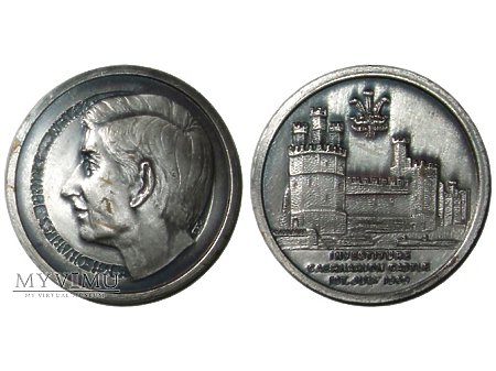 Karol, książę Walii, Inwestytura, medal, 1969 (2)