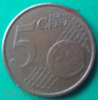 5 Euro Cent 2008 Włochy