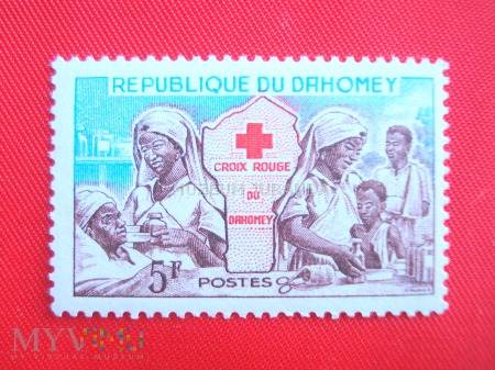 Duże zdjęcie Czerwony Krzyż Republiki Dahomej