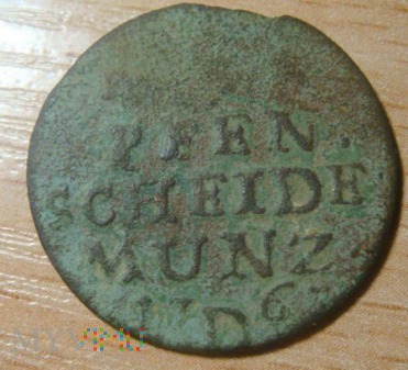 3 Pfennig ,1763 ,D