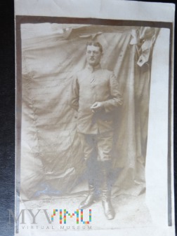 Zdjęcie żołnierza - z lat I wojny