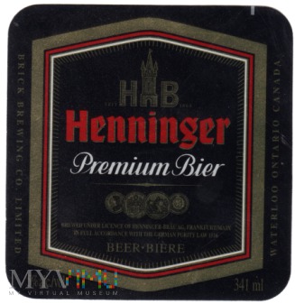 Duże zdjęcie Henninger Premium Beer