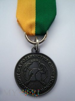 Medal ZASŁUŻONY DLA POŻARNICTWA GMINY LICHNOWY