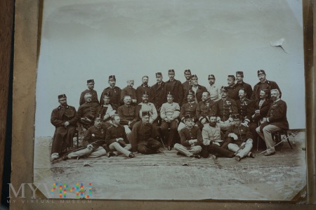 Duże zdjęcie Kadra oficerska Pułku w armii Austro-Węgierskiej
