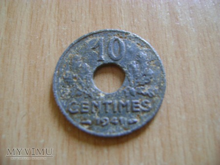 10 centimes 1941
