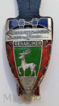 Duże zdjęcie Odznaka SAPEURS POMPIERS GERARDMER