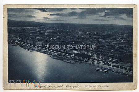 Duże zdjęcie Budapest - widok na miasto - 1928