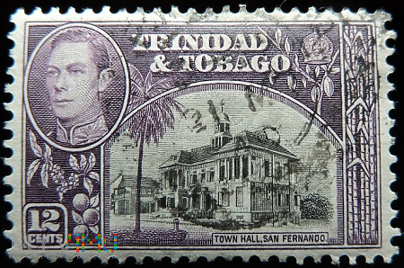 Trynidad i Tobago 12c Jerzy VI