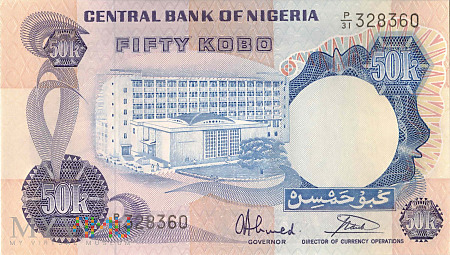 Nigeria - 50 kobo (1978)