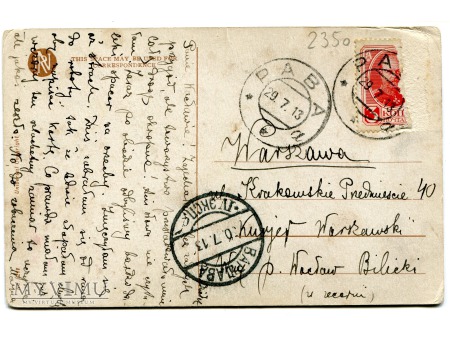 Philip Boileau Chums przyjaciele pocztówka 1913