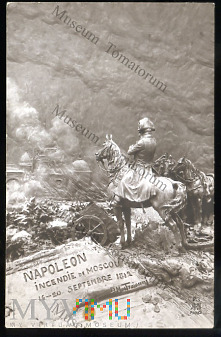 Mastroianni - Napoleon i pożar Moskwy - 1911