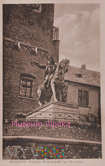 Kraków - pomnik Tadeusza Kościuszki na Wawelu
