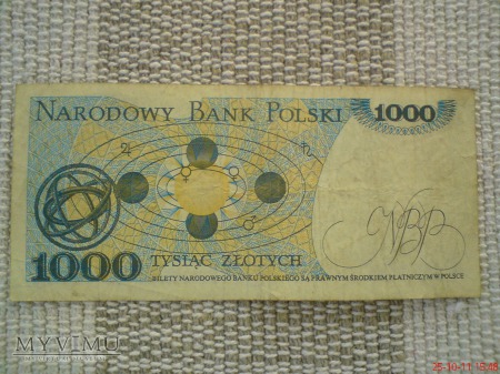 1000 złotych 1982 r.