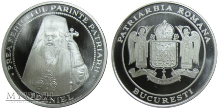 Duże zdjęcie Patriarcha Daniel medal 2007