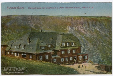 Karkonosze Strzecha Akademicka Hampelbaude 1910