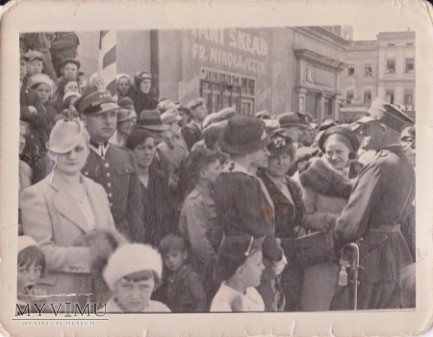 Fotografia oficerów 56 Pułku Piechoty Wlkp.