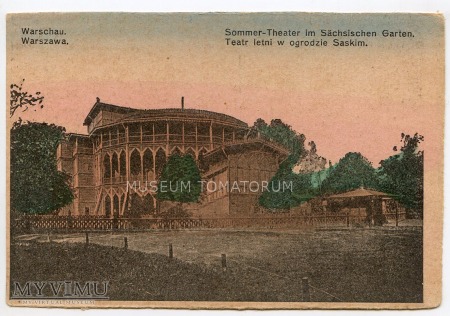 W-wa - Teatr Letni - 1916 ok.