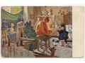 Lachowskij - W pracowni rzeźbiarza - Atelier 1917