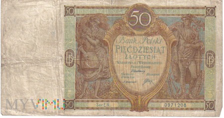 Duże zdjęcie 50 złotych 1929r