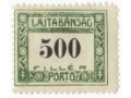 Węgry, 1921 LAJTABANSAG 500 PORTO
