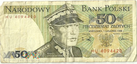 50 złotych 1988