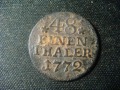 48 einen thaler, 1772, A
