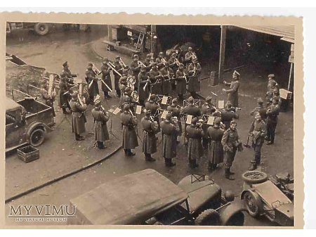 Duże zdjęcie Niemiecka orkiestra wojskowa