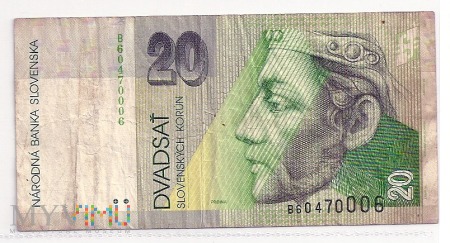 Duże zdjęcie Słowacja.3.Aw.100 korun.1995.P-20b