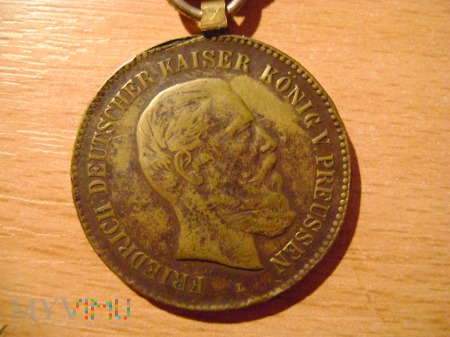 medal pruski Kaiser Friedrich III