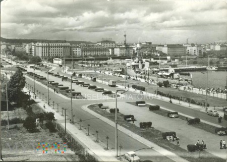 Gdynia - Skwer Kościuszki - lata 60-te XX w.