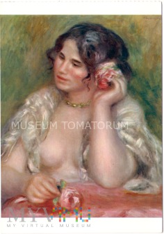 Renoir - Dziewczyna z różą