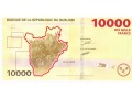 Burundi - 10 000 franków (2015)