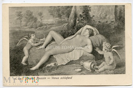 Poussin - Śpiąca Venus