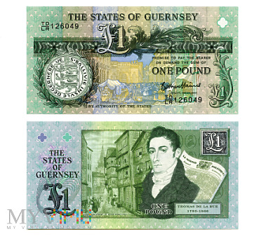 1 Pound 2013 (TD LR 126049) Guernsey