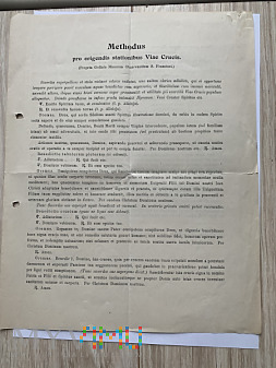 Duże zdjęcie Dokument z podpisem Kardynała Adolfa Bertrama