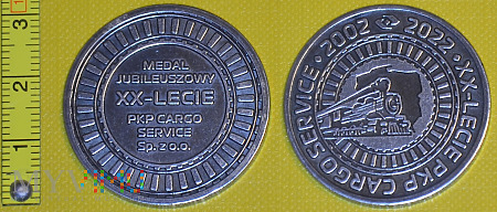 Medal kolejowy - przewozowy PKP CARGO Service
