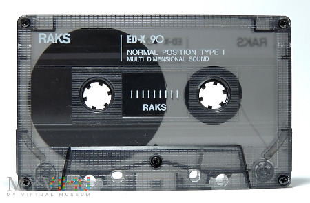 RAKS ED-X 90 kaseta magnetofonowa