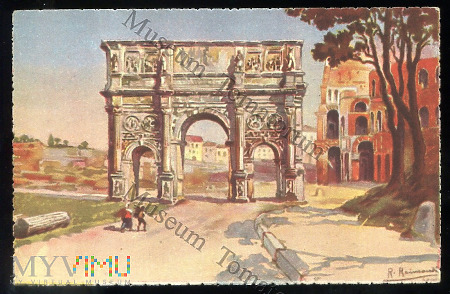 Roma - Arco di Costantino - Łuk Tytusa - 1920-te