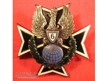 Duże zdjęcie 6 sog - odznaka pamiątkowa (srebrna)