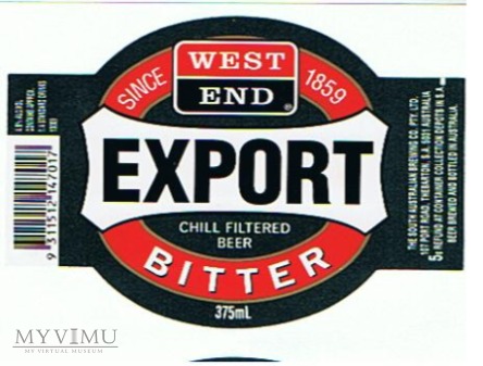 west end export bitter