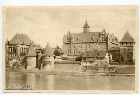 Duże zdjęcie Malbork Marienburg - Zamek Krzyżacki 1934