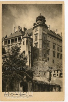 Duże zdjęcie Kraków - Wawel od północy- lata 30-te