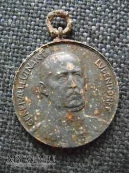 Duże zdjęcie medal z Ludendorfem