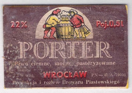 Duże zdjęcie Wrocław, PORTER